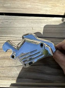 541219 K Ryakyn E-starter Cover Chrome For Harley-davidson Touring 99-06