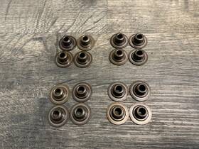 Kawasaki 12009-0001 2003-2006 Zx6r Zx636 Ninja Cylinder Head Valve Spring Retainers X16 Oem