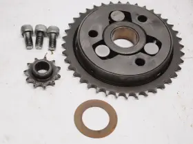 13193-1001 Kawasaki 78 79 Kz750 Twin Oem Starter Gear And Clutch