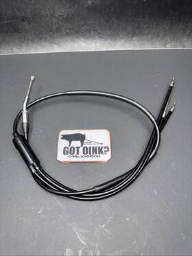 Kawasaki 54017-053 1969-73 H1 500 Triple 76 Kh500 Oem Starter / Choke Cable Pn