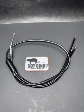54017-053 Kawasaki 1969-73 H1 500 Triple 76 Kh500 Oem Starter / Choke Cable Pn