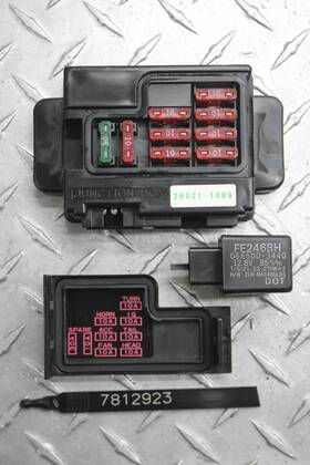 Kawasaki 7812923 1995 Vulcan 800 Vn800a Junction Box And Turn Signal Blinker Relay