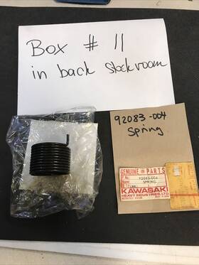 Kawasaki 92083-004 Oem G3 1969 1970 Kick Starter Spring G4 G5 Kd Kh Km Nib