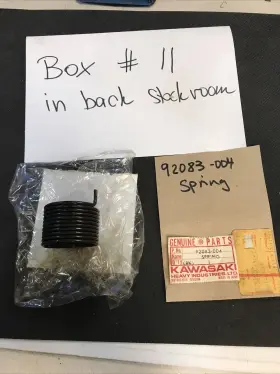 92083-004 Kawasaki Oem G3 1969 1970 Kick Starter Spring G4 G5 Kd Kh Km Nib