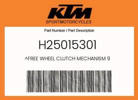 Ktm H25015301 Genuine Free Wheel Clutch Mechanism 9 -