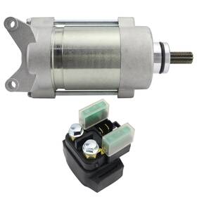 Lifmpfly Lom466 022 Starter With Relay For Yamaha Motorcycle Fjr1300 / Fjr1300a Fjr1300as 2003-