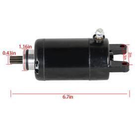 Menbager 822928 Starter For Kawasaki Eliminator 250 88-94/ 250hs 1991-1994/ Ninja 250r 1988-2012