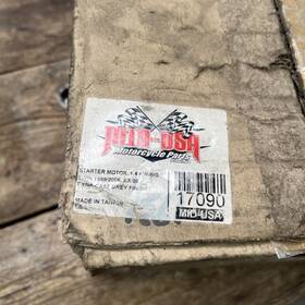 Mid Usa 17090 Nos High Torque Economy 1.4 Kw Starter Motor Harley Big Twin 89-06
