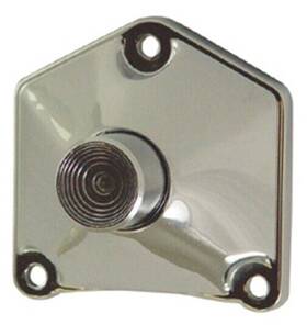 Mid Usa 17758 V-factor Chrome Solenoid Cover Push Button Starter Harley Big Twin 89-2017