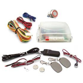 National Speed Automotive Supply Zss8cc Red One Touch Engine Start Kit With Rfid Hfs1002r Truck Rat Street