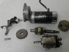 Oem 31443-65b 79-84 Harley Flh Fx Big Twin Complete Starter And Drive Solenoid Assy Only 25k