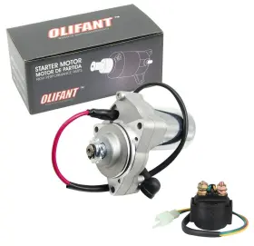 31208-gn5-004 Olifant Starter Motor For 90cc 110cc 125cc Chinese Atv 3 Bolt With Wire T