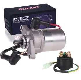 V31200dgf000 Olifant Starter Motor For Can-am Ds70 Ds90 2008-2023 Mini X Ds 70 90x Silver