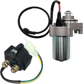 Partman 785378268282 3 Bolt Electric Starter Motor Fits For 50cc 70cc 90cc 100cc 110cc
