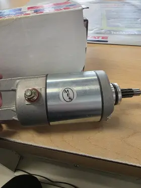 Me3213-na Parts Unlimited New Honda Long Shaft Aftermarket Starter Motor #me3213-na