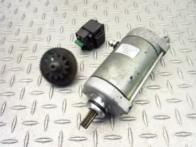 58142r Piaggio 2009 09-12 Mp3 400cc Scooter Starter Motor Relay Reduction Gear Oem