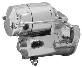 Protorque 17031 New 1.4kw Chrome Starter Motor For 1989/1993 Harley Davidson Big Twin