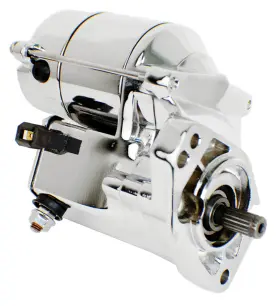 17037 Protorque New Chrome 1.8kw Starter Motor For1989-1993 Harley Davidson Evolution