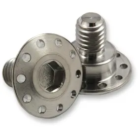 70-606 Ricks Motorsport Electrics Works Connection Shoulder Bolts - 6 X 12mm Titanum 2 Pk