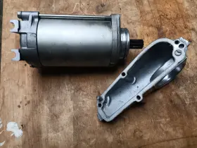 428000-008 Royal Enfield Uce 500 Classic Bullet Electra C5 B5 G5 Starter And Mount