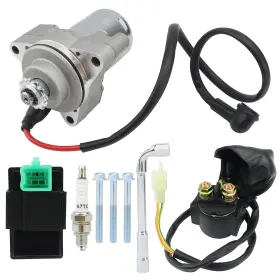 Sf-12d Shamofeng 3 Bolt Starter And Relay Cdi Spark Plug For 125cc 110cc 100cc 90cc 70cc