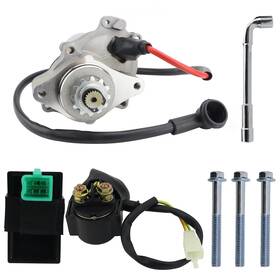 Soarider 20250630t03 Starter And Cdi For Clone Bottom Mount 50cc 70 Cc 90cc 110cc 125 2 Bolt Relay