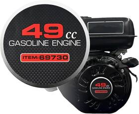 Sofo Sf49cc-69730 2pcs 49cc Item 69730 Pull Starter Sticker - For Predator 212cc Black