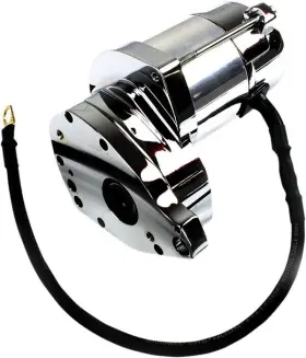 407210 Spyke Supertorque Starter Chrome Harley Davidson Big Twin 1986-1988