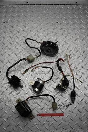 Suzuki 2205541 1973 Gt550 Engine Starter Switch And Relay Set