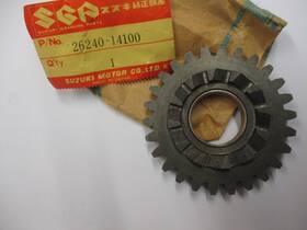 Suzuki 26240-14100 Nos Kick Starter Drive Gear Rm125 1981-1986 Ahrma
