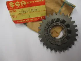 26240-14100 Suzuki Nos Kick Starter Drive Gear Rm125 1981-1986 Ahrma