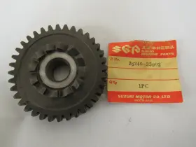 26240-33002 Suzuki Nos 1972-1977 Gt380 Kick Starter Drive Gear
