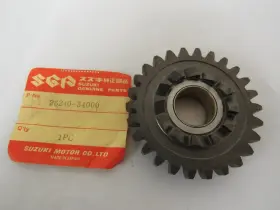 26240-34000 Suzuki Nos Gt550 1972-77 Kick Starter Drive Gear Gt550j