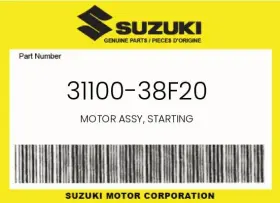 31100-38f20 Suzuki Genuine Motor Assy Starting -