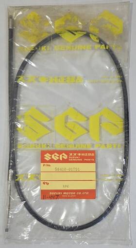 Suzuki 58410-01791 1 New Genuine As50 M12 M15 Tm75 Starter Choke Cable Part Oem