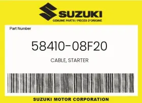 58410-08f20 Suzuki Genuine Cable Starter -