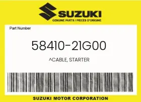 58410-21g00 Suzuki Genuine Cable Starter -