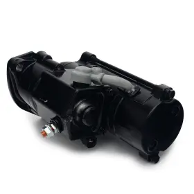 Hdstr01-18b-fb-0603 Tarazon 1.8kw Black Starter For Harley Softail Custom Fxstc Dyna Wide Glide Fxdwg Flhr