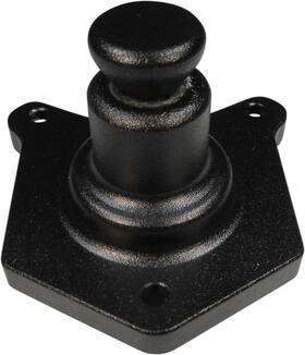 Terry Components 550025 Solenoid Cover Starter Button For 2.0kw Black #550025