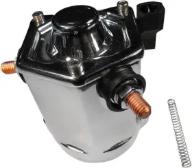 555140 Terry Components Loaded Starter Solenoid Body Chrome