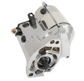 771081 Terry Components Starter Motor - 1.4kw Polished/chrome With Raw Finish