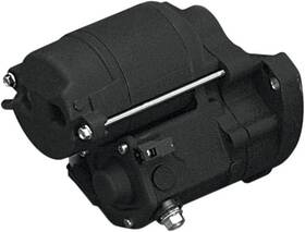 Terry Components 772581 1.2kw Starter Motor Black Wrinkle #772581 Harley Davidson/buell