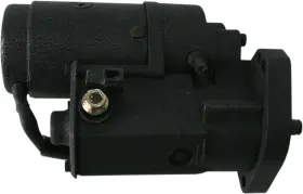 773590 Terry Components Starter Motor 2.0kw Black Wrinkle #773590 Harley Davidson