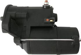 Terry Components 774590 1.6kw Starter Motor Black Wrinkle #774590 Harley Davidson