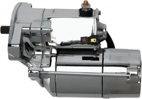 775094 Terry Components Slugger 1.8kw High-torque Starter Motor Chrome Harley Big Twin