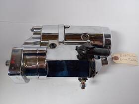 Ultima Mw70-227 Angled Post Thunderfire Starter 2.0kw Chrome Harley Big Twin Evo 88-06