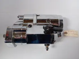 Mw70-227 Ultima Angled Post Thunderfire Starter 2.0kw Chrome Harley Big Twin Evo 88-06