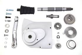 V-twin 22-0562 Kick Starter Conversion Kit Alloy Finish For Xl 2004-06 Only 28 Tooth Pulley