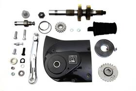 V-twin 22-0589 Kick Starter Conversion Kit Black For Xl 2007-up Harley Davidson Motorcycle