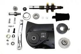 22-0589 V-twin Kick Starter Conversion Kit Black For Xl 2007-up Harley Davidson Motorcycle